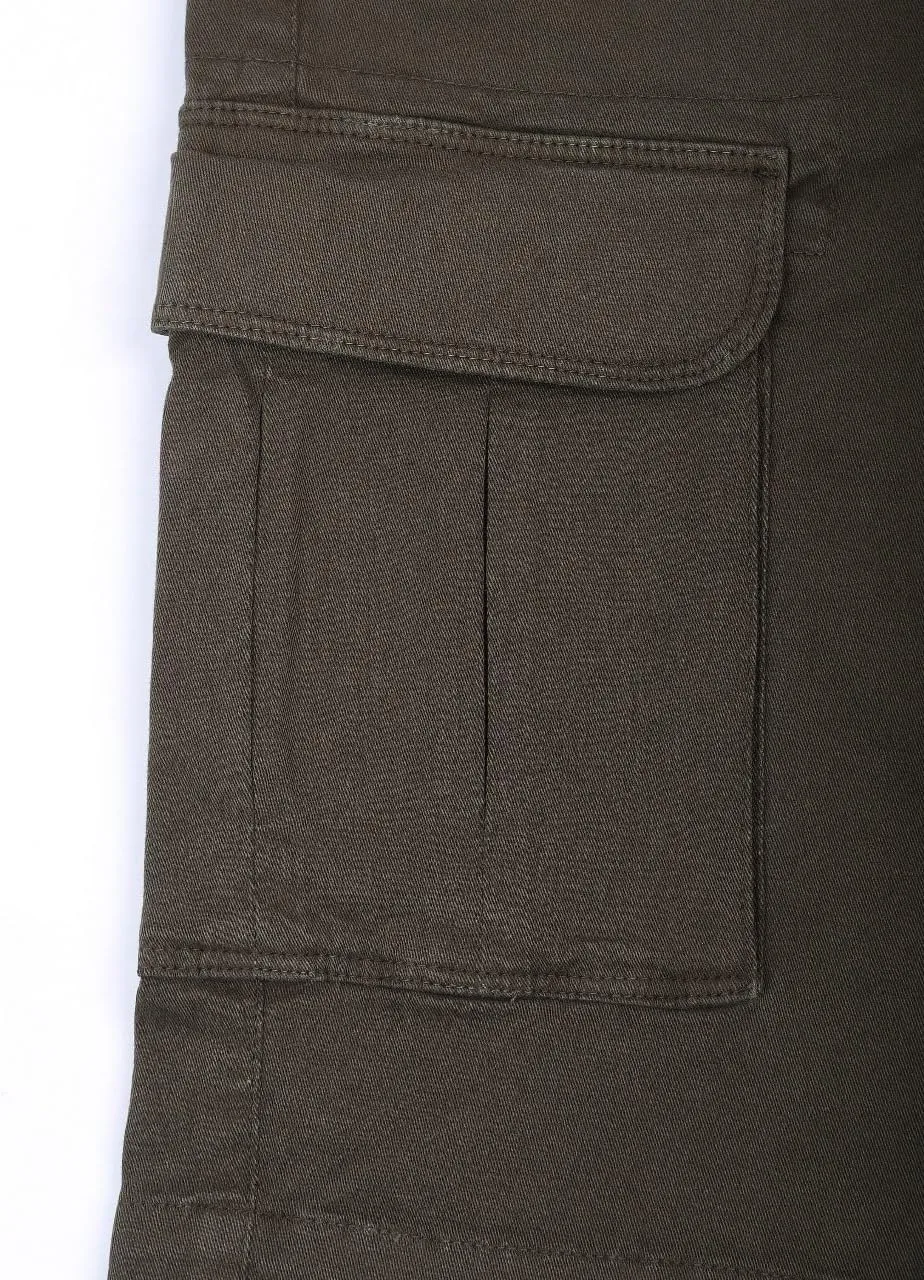 CHARBONNIER Cargo Shorts for Men's Performance Series Extreme Comfort, 100% Cotton