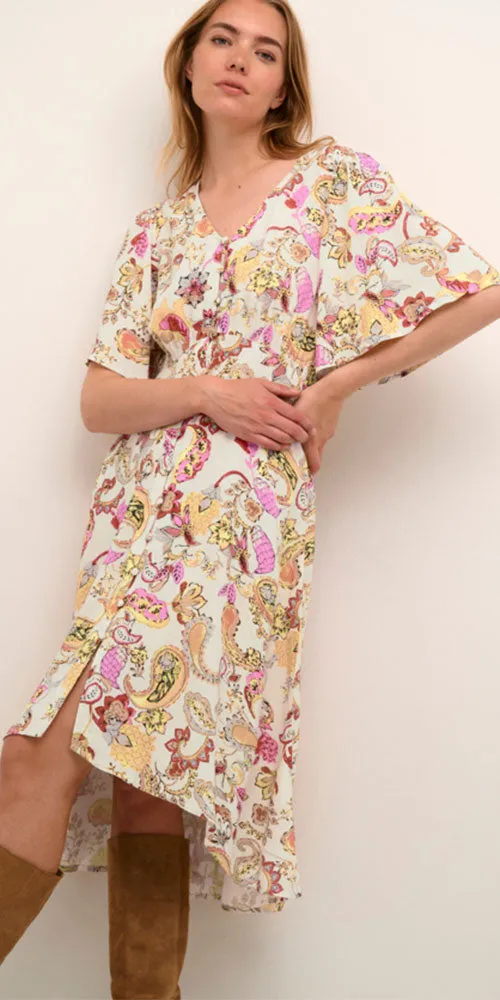 Cream Prairie Dress