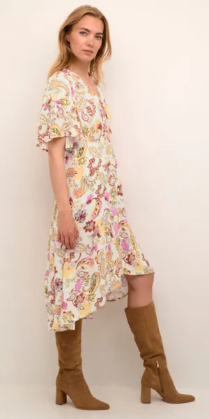 Cream Prairie Dress