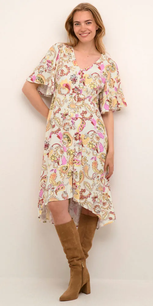 Cream Prairie Dress