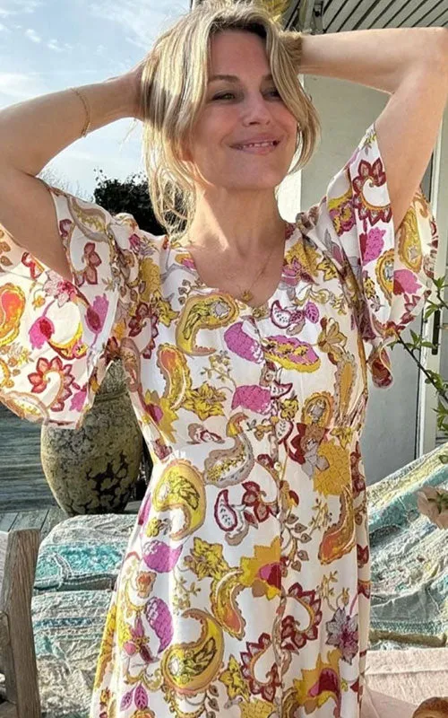 Cream Prairie Dress