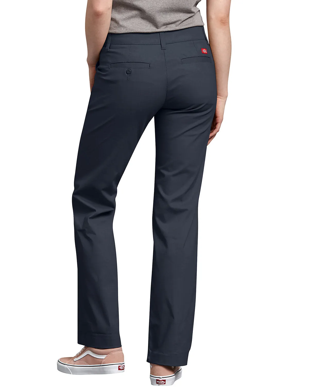 Dickies Ladies' Relaxed Straight Stretch Twill Pant