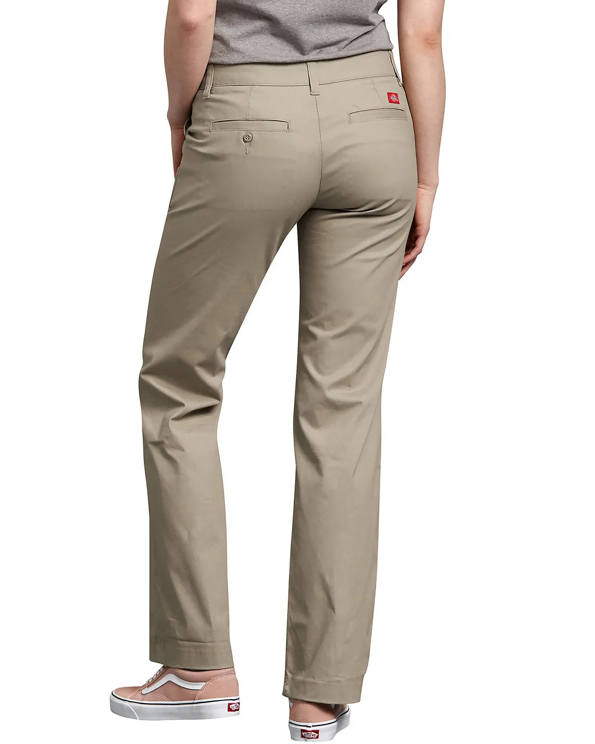 Dickies Ladies' Relaxed Straight Stretch Twill Pant