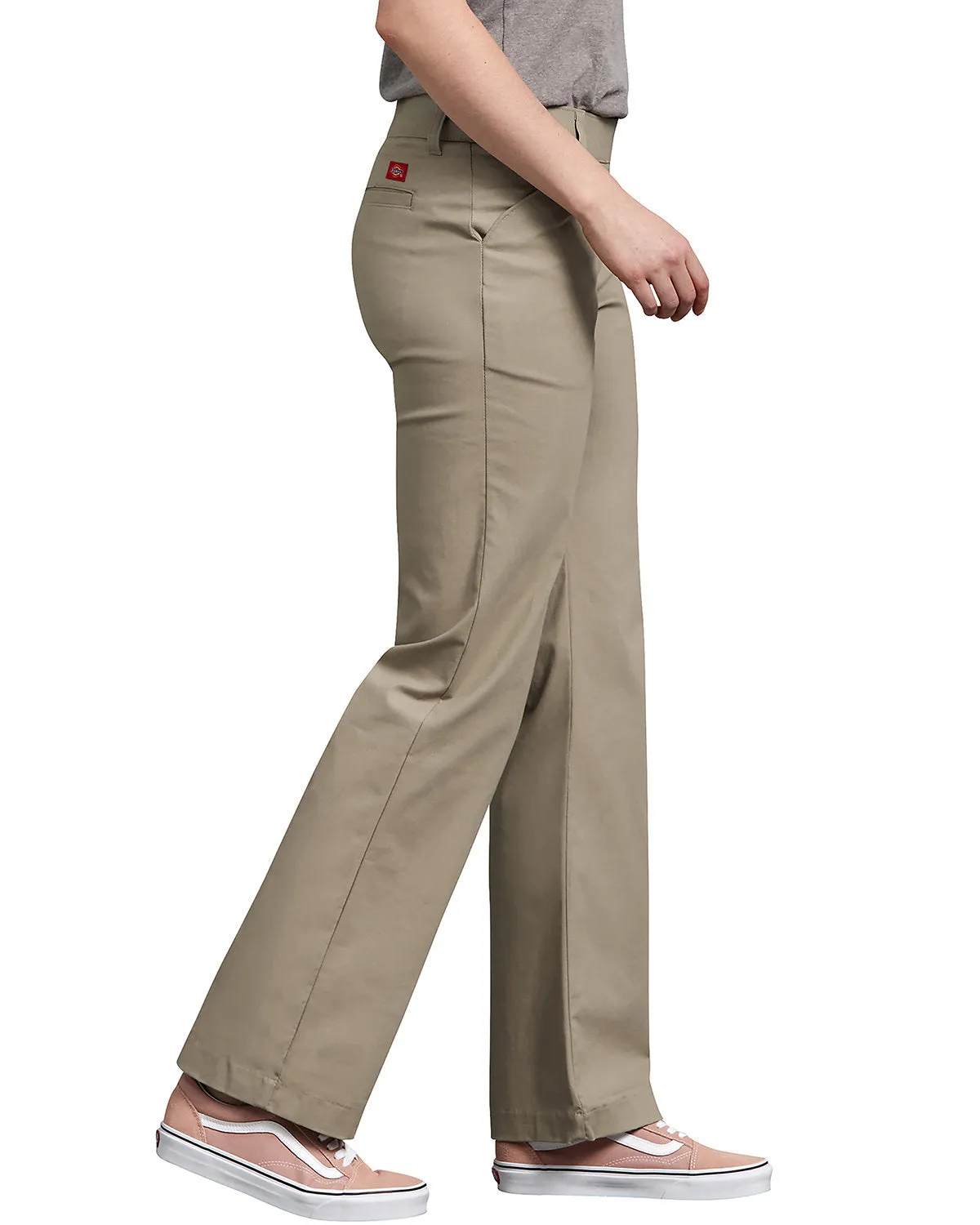 Dickies Ladies' Relaxed Straight Stretch Twill Pant