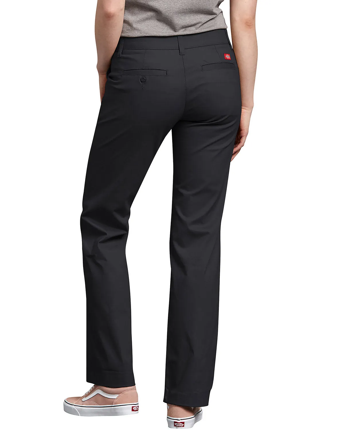 Dickies Ladies' Relaxed Straight Stretch Twill Pant