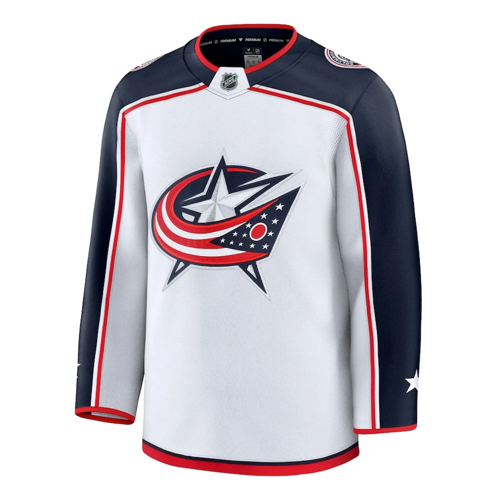 Fanatics Premium Senior Away Jersey - Columbus Blue Jackets