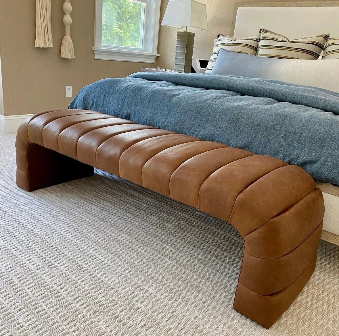 Malia Ottoman & Bench