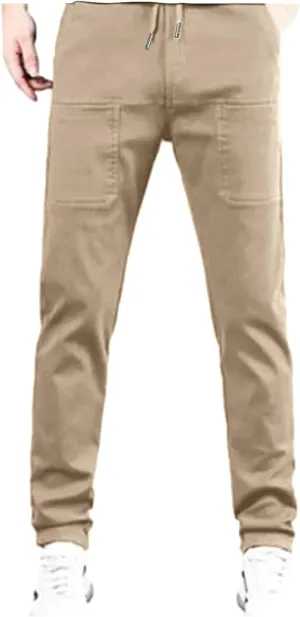 Mencomfy Cargo Pants for Men, Multipants - High Stretch Multi Pocket Durable Cargo Pants Comfort Fit Waterproof Cargos Pant
