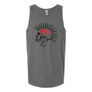 Mohawk Skull Tank Top